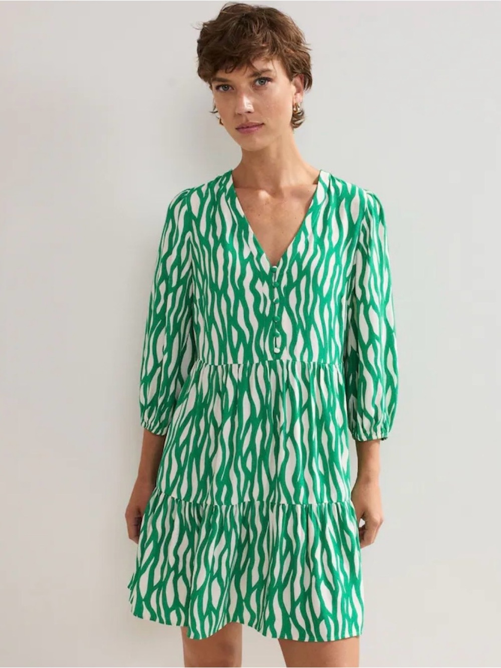 Phase Eight Green Penele Mini Dress